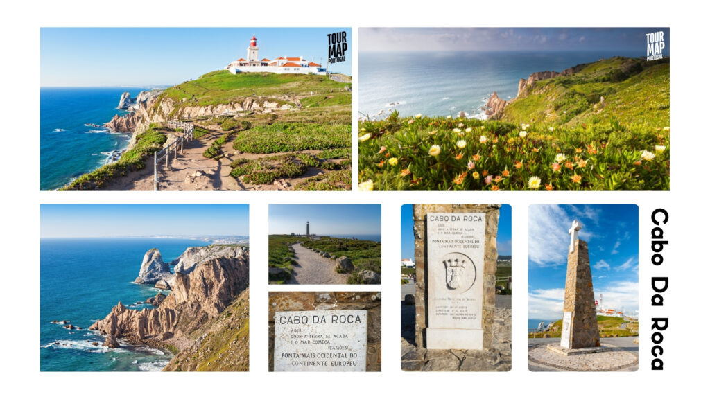 Cabo da Roca’s rugged coastline, Europe’s westernmost point in Portugal, powered by Tour Map Portugal