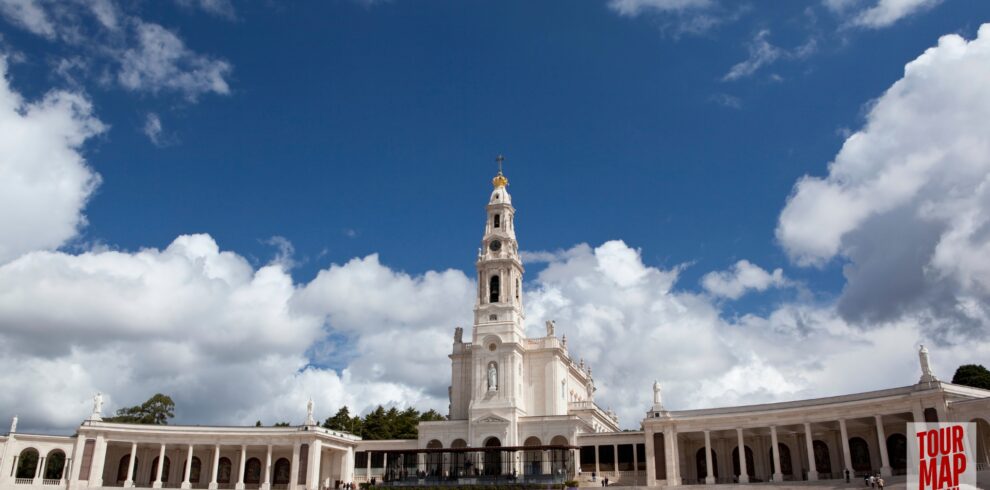 Sanctuary of Fátima, Portugal, a significant pilgrimage site explored with Tour Map Portugal.