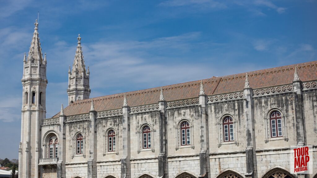 UNESCO-listed Jerónimos Monastery near Tagus River in Lisbon, featured by Tour Map Portugal