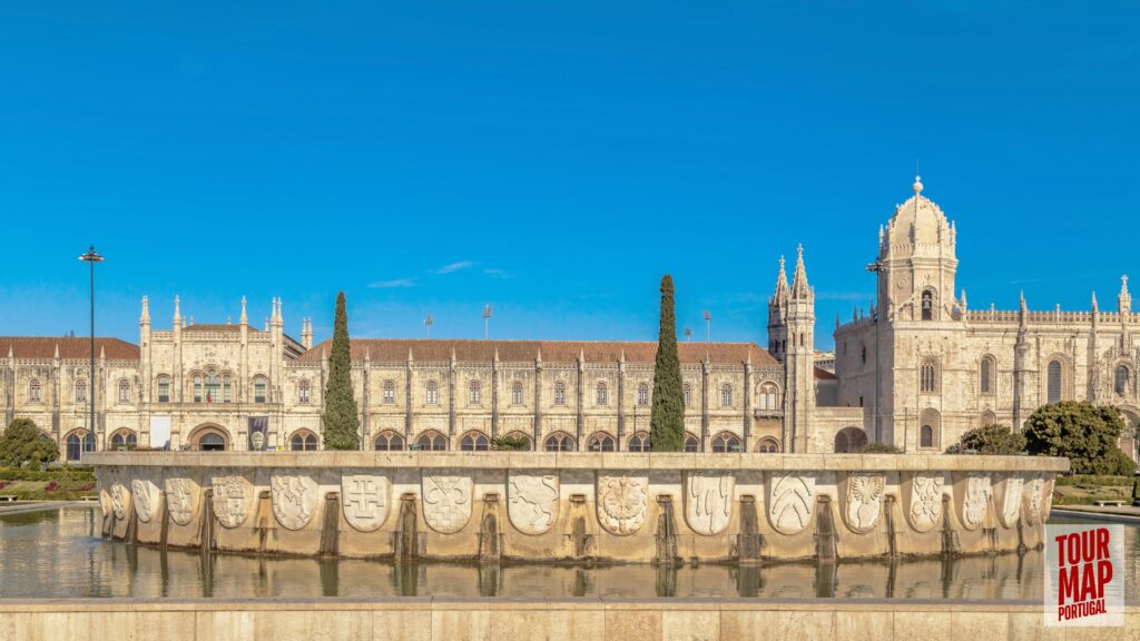 UNESCO-listed Jerónimos Monastery near Tagus River in Lisbon, featured by Tour Map Portugal