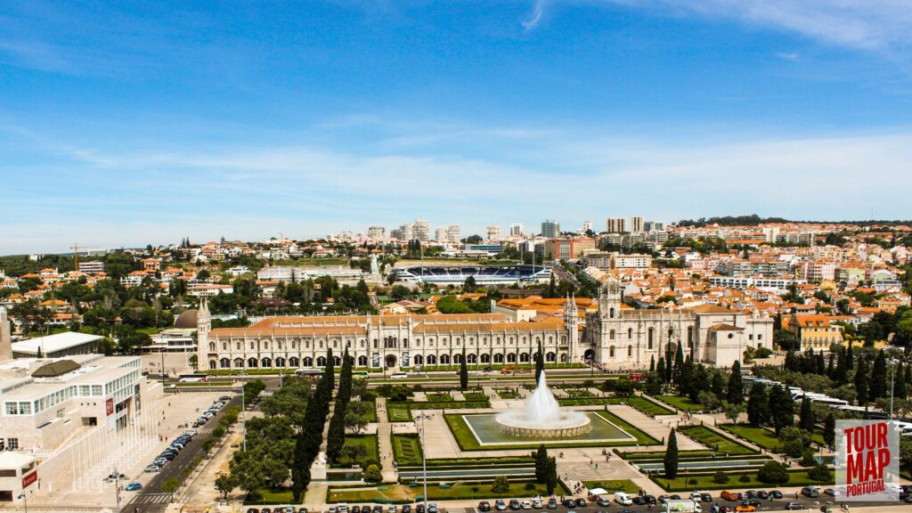 UNESCO-listed Jerónimos Monastery near Tagus River in Lisbon, featured by Tour Map Portugal