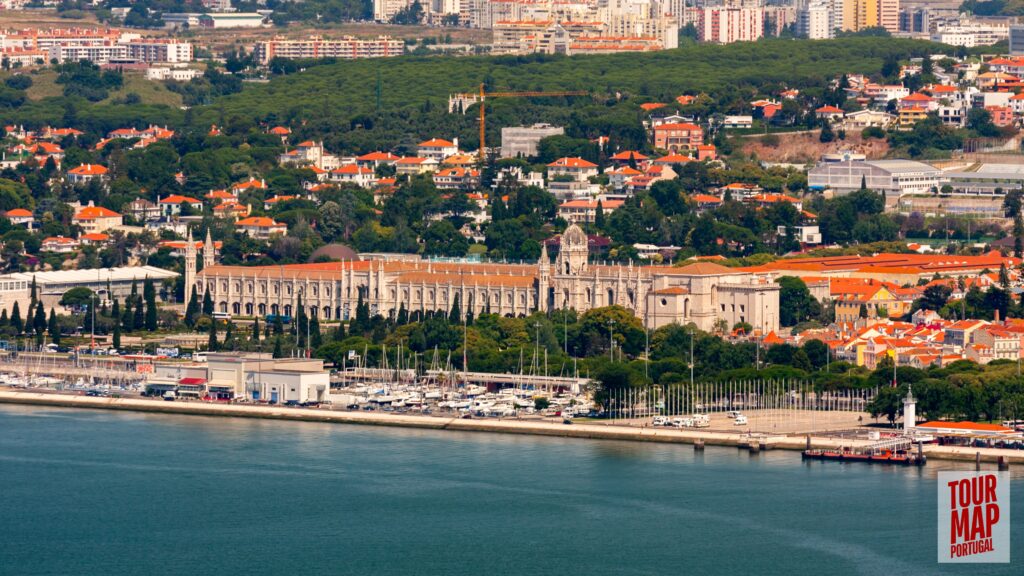 UNESCO-listed Jerónimos Monastery near Tagus River in Lisbon, featured by Tour Map Portugal