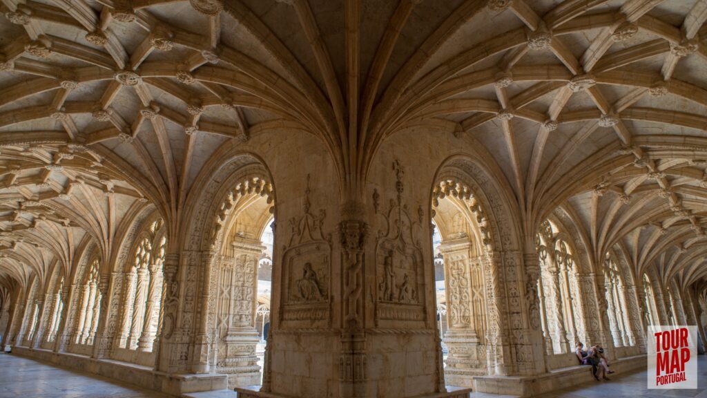 UNESCO-listed Jerónimos Monastery near Tagus River in Lisbon, featured by Tour Map Portugal