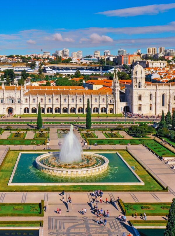 UNESCO-listed Jerónimos Monastery near Tagus River in Lisbon, featured by Tour Map Portugal