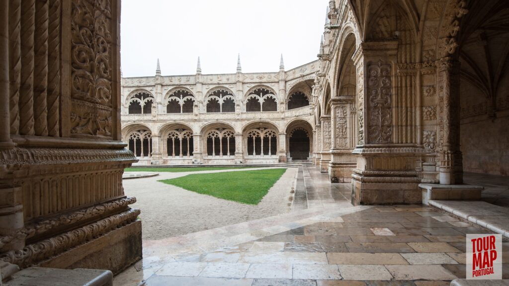 UNESCO-listed Jerónimos Monastery near Tagus River in Lisbon, featured by Tour Map Portugal