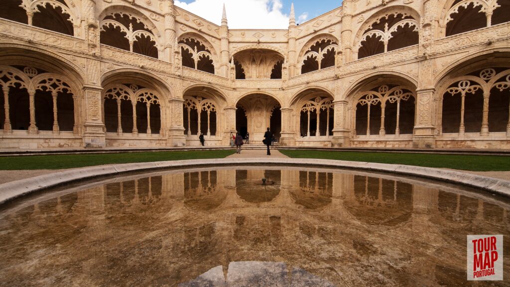 UNESCO-listed Jerónimos Monastery near Tagus River in Lisbon, featured by Tour Map Portugal