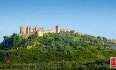 Historic town of Obidos, Portugal with scenic views and cobblestone streets on a Tour Map Portugal tour