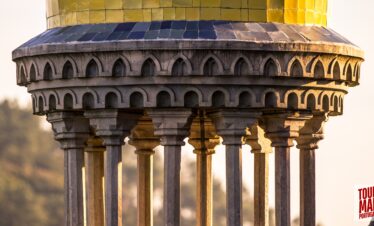 A vibrant view of Pena Palace in Sintra, Portugal, Powered by Tour Map Portugal